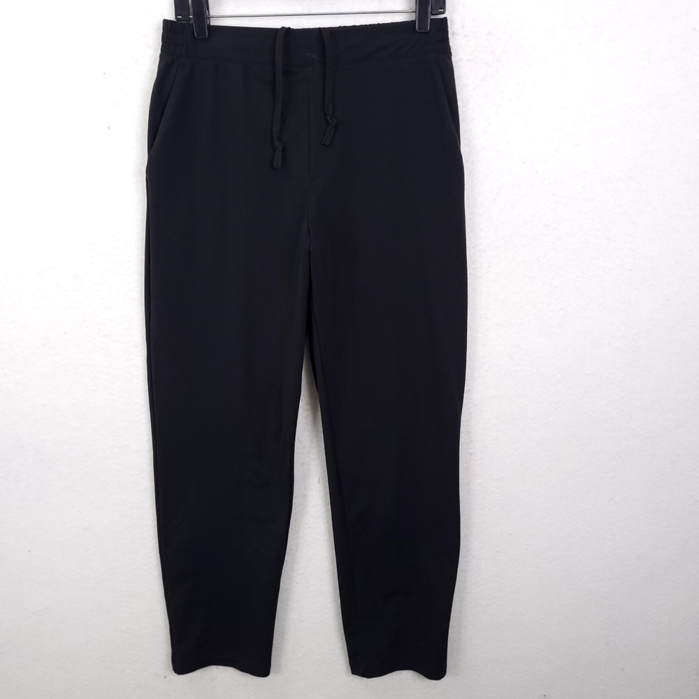 Uniqlo AIRism Ultra Stretch Tapered Joggers Pants Mens Size M Black